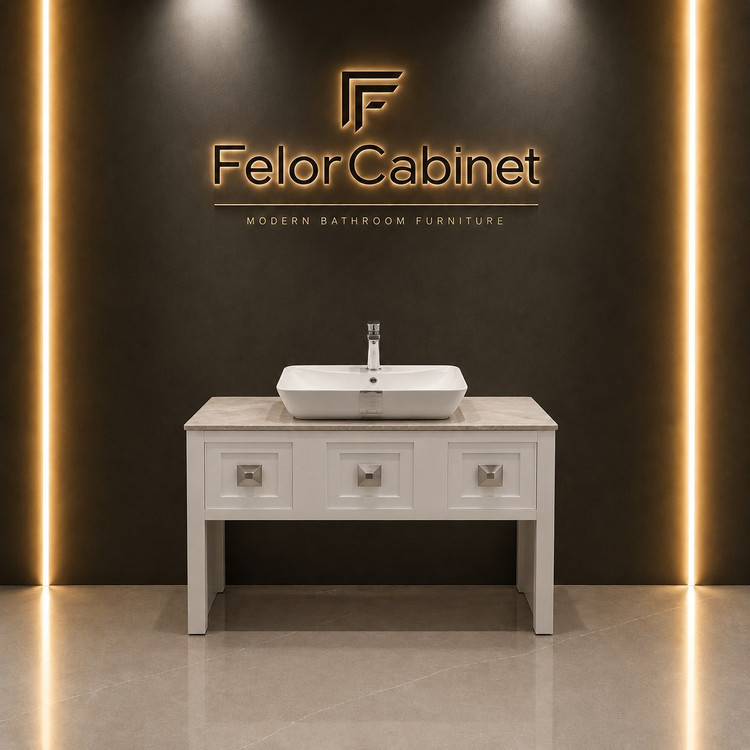 کابینت روشویی کلاسیک مدل 1017